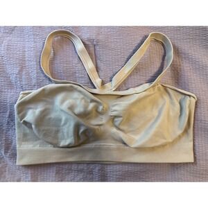 Barely There Beige Seamless Comfort Bralette, Size Small